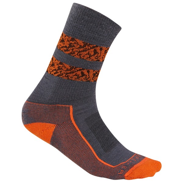 Icebreaker - Hike+ Light Crew Natural Summit - Wandersocken Gr XL grau von Icebreaker