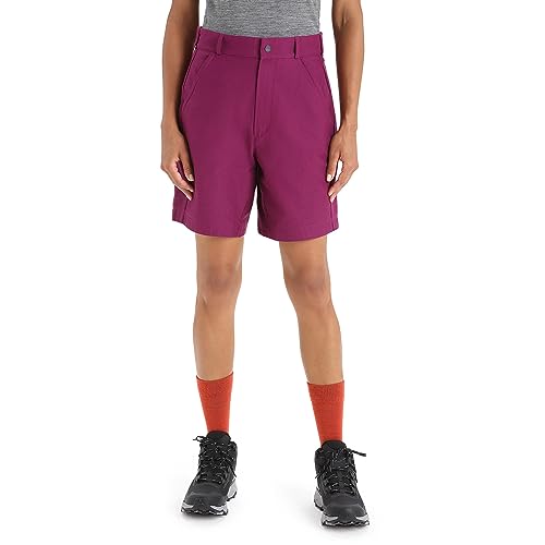 Icebreaker Hike Shorts Go Berry 32 von Icebreaker