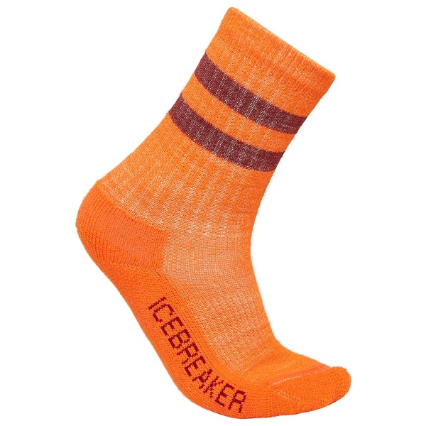 Icebreaker - Kid's Hike Light Crew - Wandersocken Gr XXL orange von Icebreaker