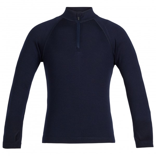 Icebreaker - Kids 260 Tech L/S Half Zip - Merinounterwäsche Gr 14 blau von Icebreaker