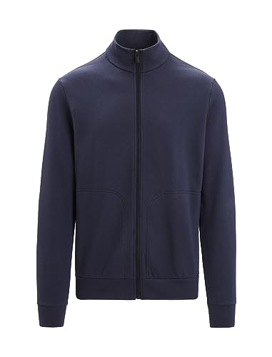 Icebreaker Langärmeliges Sweatshirt mit Reißverschluss Central Classic Herren - Midlayer Merinowolle Oberteil, Zip up Sweatshirt, Laufshirt - Midnight Navy, M Icebreaker Langärmeliges Sweatshirt mit Reißverschluss Central Classic Herren - Midlayer Merinowolle Oberteil, Zip up Sweatshirt, Laufshirt - Midnight Navy, M von Icebreaker