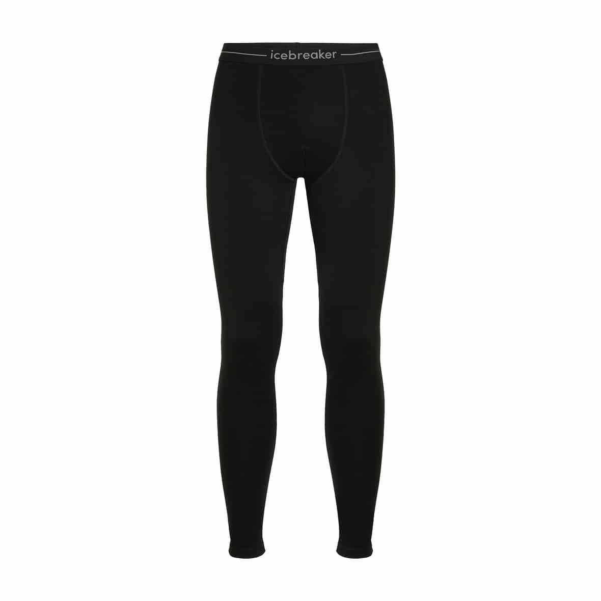 Icebreaker Men 300 MerinoFine Polar Leggings Herren (Schwarz XL) Unterhosen von Icebreaker