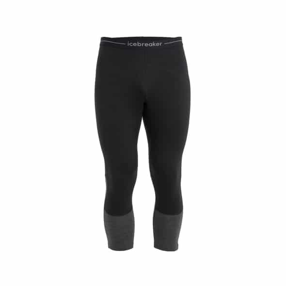 Icebreaker Men Merino 200 ZoneKnit 3/4 Legless Herren (Schwarz M ) Expeditionsbekleidung von Icebreaker