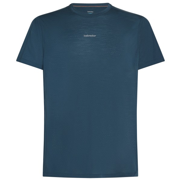 Icebreaker - Merino 125 Cool-Lite Speed S/S Tee - Merinoshirt Gr L blau von Icebreaker