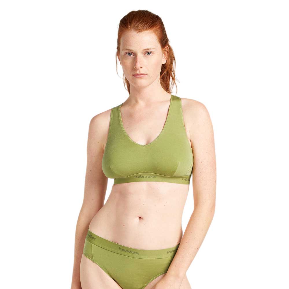 Icebreaker Merino 125 Cool Lite Sprite Racerback Sports Bra Grün L Frau Icebreaker Merino 125 Cool Lite Sprite Racerback Sports Bra Grün L Frau von Icebreaker