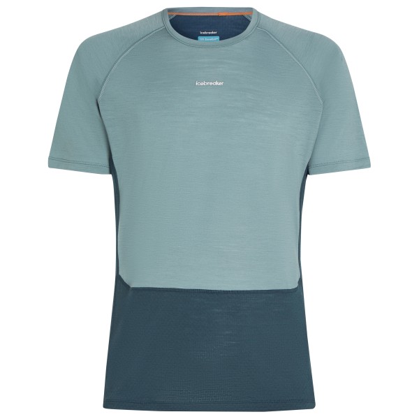 Icebreaker - Merino 125 ZoneKnit S/S Crewe - Merinounterwäsche Gr XL türkis Icebreaker - Merino 125 ZoneKnit S/S Crewe - Merinounterwäsche Gr XL türkis von Icebreaker