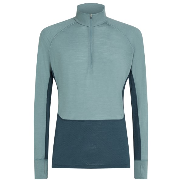 Icebreaker - Merino 125 Zoneknit L/S Half Zip - Merinounterwäsche Gr M türkis Icebreaker - Merino 125 Zoneknit L/S Half Zip - Merinounterwäsche Gr M türkis von Icebreaker