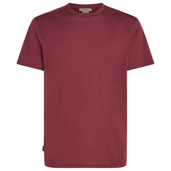 Icebreaker - Merino 150 Tech Lite III S/S Tee - Merinoshirt Gr S rot von Icebreaker