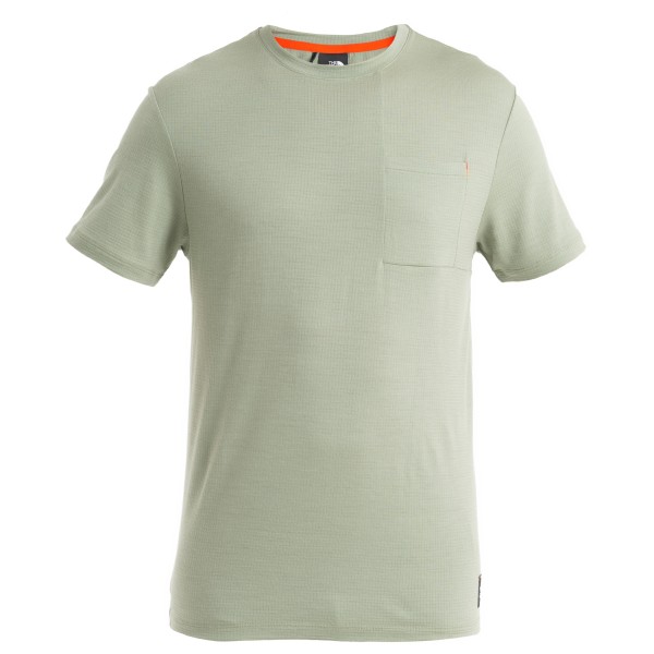 Icebreaker - Merino 200 IB X TNF S/S Tee - Merinoshirt Gr XL grau von Icebreaker