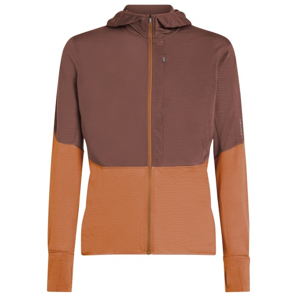 Icebreaker - Merino 200 Realfleece Descender L/S Zip Hoodie - Fleecepullover Gr S braun Icebreaker - Merino 200 Realfleece Descender L/S Zip Hoodie - Fleecepullover Gr S braun von Icebreaker