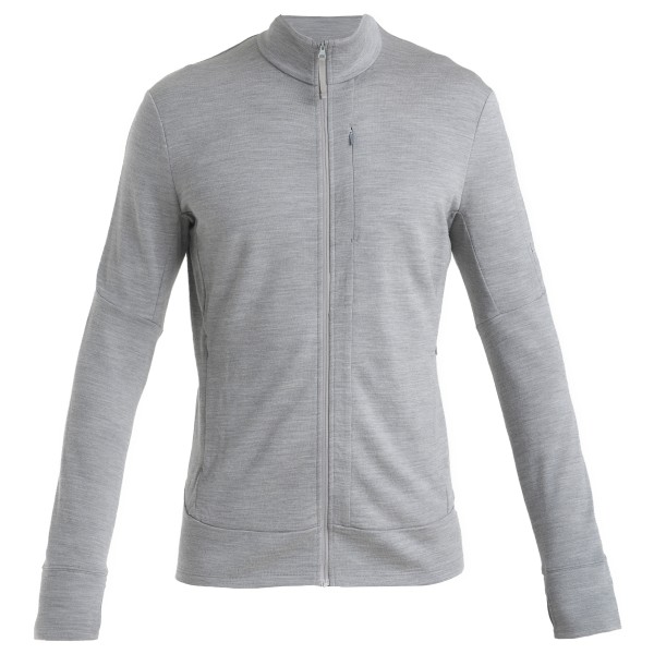 Icebreaker - Merino 260 Quantum IV L/S Zip - Merinojacke Gr S grau von Icebreaker