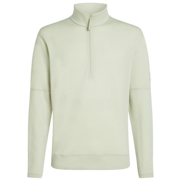 Icebreaker - Merino 360 RealFleece Elemental L/S Half Zip - Merinolongsleeve Gr L;M;S;XL beige;schwarz von Icebreaker