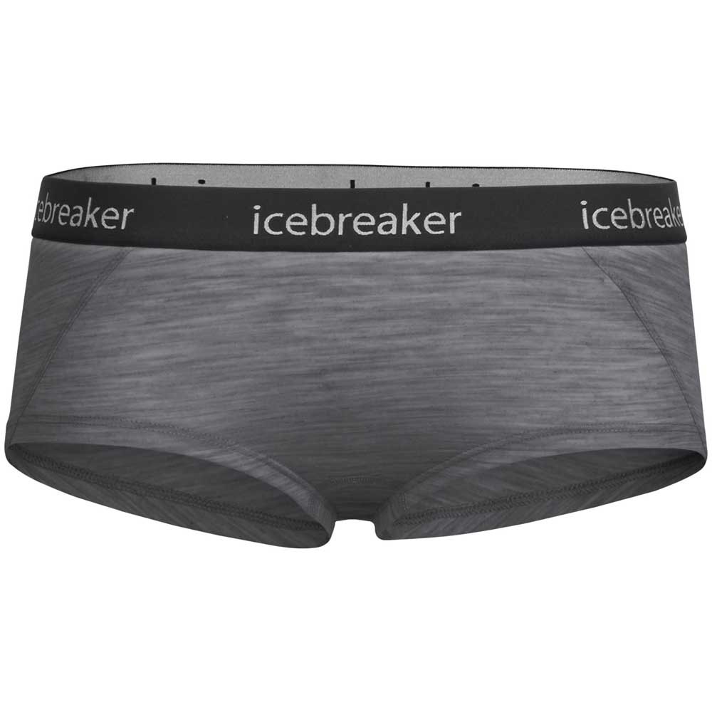 Icebreaker Sprite Hot Merino Short Leggings Grau XL Frau von Icebreaker