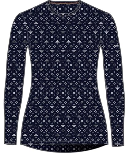 Icebreaker Vertex Sweatshirt Midnight Navy/Snow/J XS von Icebreaker