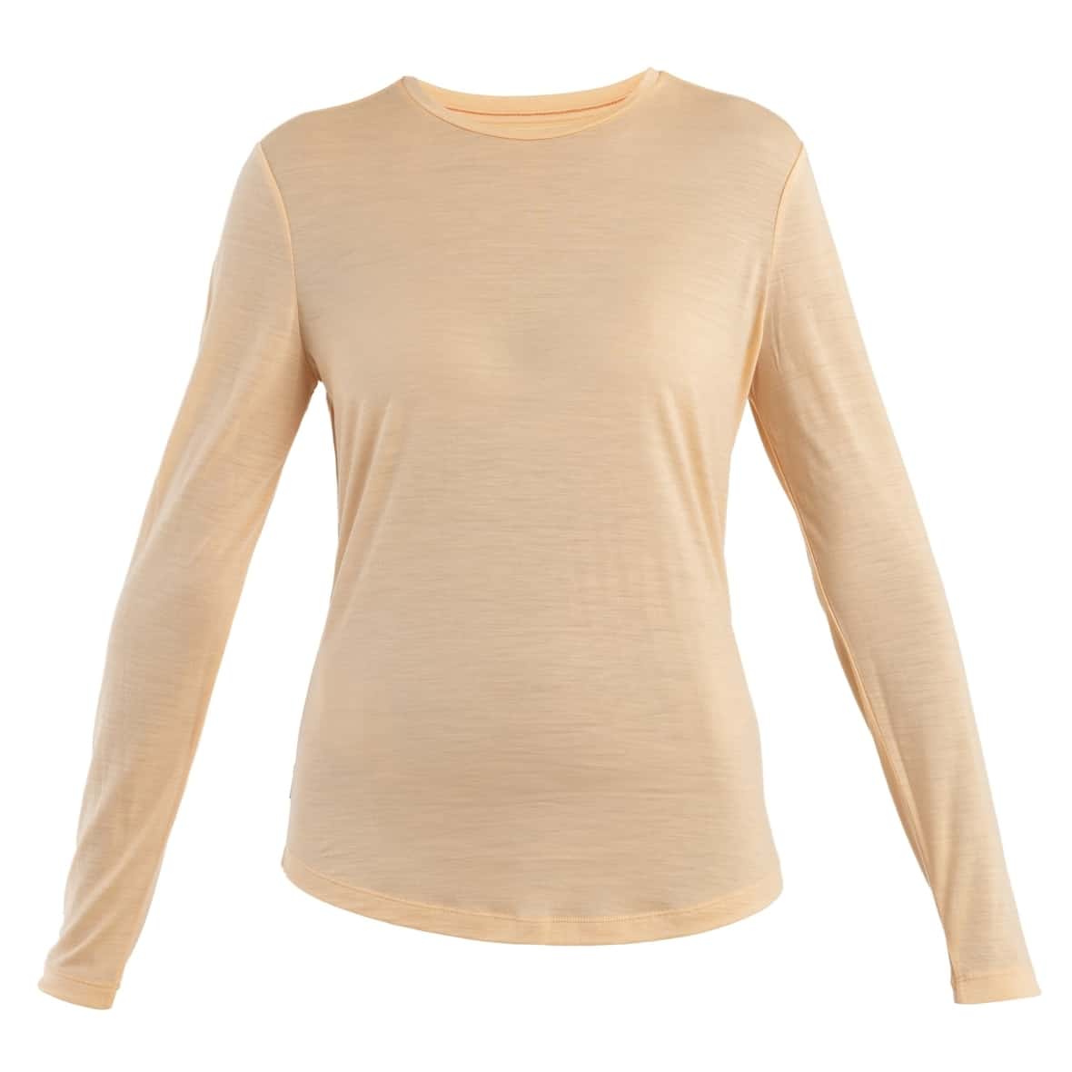 Icebreaker Women Merino 125 Cool-Lite Sphere LS Tee Damen (Apricot M) Laufbekleidung von Icebreaker