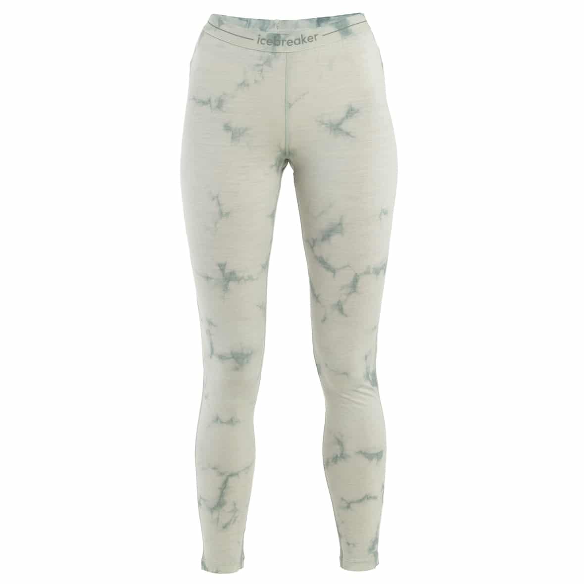 Icebreaker Women Merino 200 Oasis Leggings Cloud Dye (Grün S Größe) Expeditionsbekleidung von Icebreaker