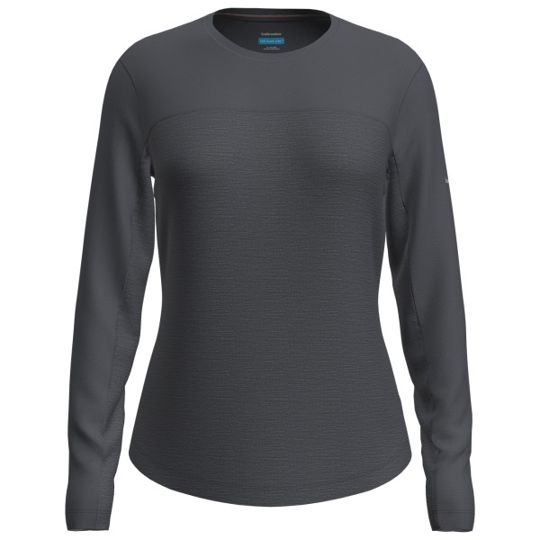 Icebreaker - Women's 125 Cool-Lite Sphere L/S Tee CB - Merinoshirt Gr XS grau von Icebreaker