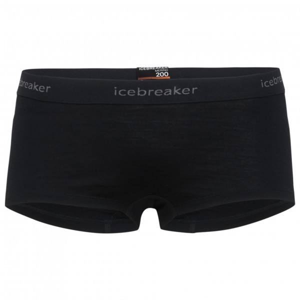 Icebreaker - Women's 200 Oasis Boy Shorts - Merinounterwäsche Gr XS schwarz Icebreaker - Women's 200 Oasis Boy Shorts - Merinounterwäsche Gr XS schwarz von Icebreaker