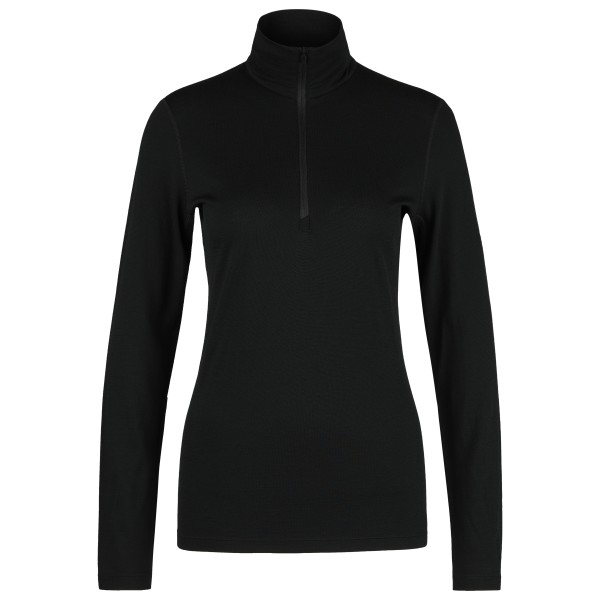 Icebreaker - Women's 200 Oasis L/S Half Zip - Merinolongsleeve Gr M schwarz von Icebreaker