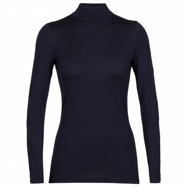 Icebreaker - Women's 260 Tech L/S Turtleneck - Merinounterwäsche Gr L;M;S;XL;XS schwarz von Icebreaker