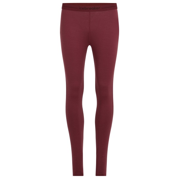 Icebreaker - Women's 260 Tech Leggings - Merinounterwäsche Gr L rot von Icebreaker