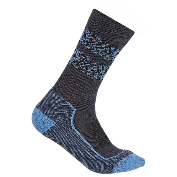 Icebreaker - Women's Hike+ Light Crew Natural Summit - Wandersocken Gr S blau von Icebreaker