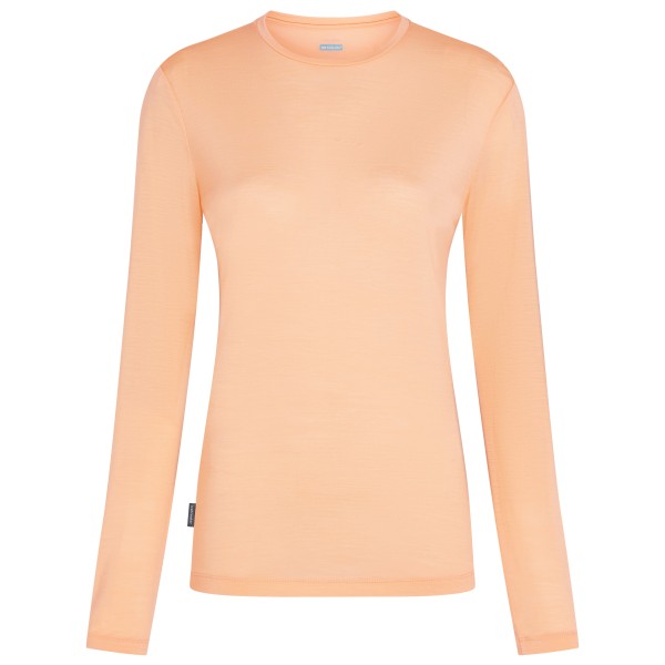 Icebreaker - Women's Merino 125 Cool-Lite Sphere III L/S Tee - Merinoshirt Gr M beige von Icebreaker