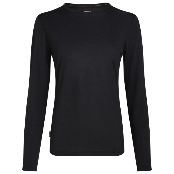 Icebreaker - Women's Merino 125 Cool-Lite Sphere III L/S Tee - Merinoshirt Gr XS schwarz von Icebreaker