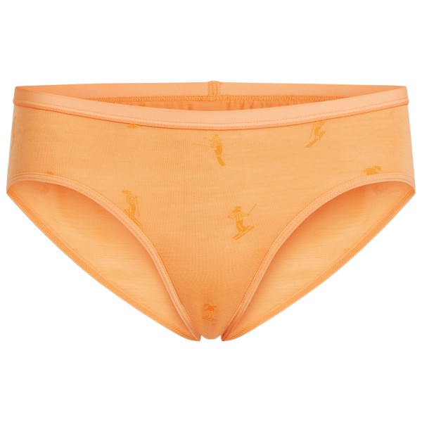 Icebreaker - Women's Merino 150 Siren Hipkini Ski Day - Merinounterwäsche Gr XL orange von Icebreaker