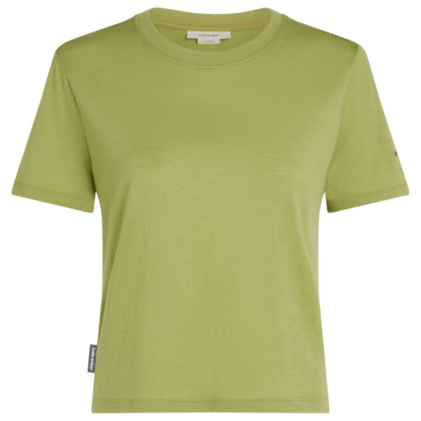 Icebreaker - Women's Merino 150 Tech Lite III S/S Crop Tee - Merinoshirt Gr XL oliv Icebreaker - Women's Merino 150 Tech Lite III S/S Crop Tee - Merinoshirt Gr XL oliv von Icebreaker