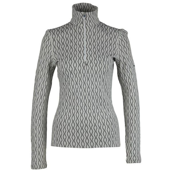 Icebreaker - Women's Merino 260 Vertex L/S Half Zip On-Piste - Merinounterwäsche Gr M grau von Icebreaker