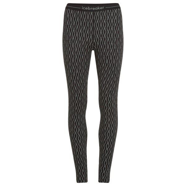 Icebreaker - Women's Merino 260 Vertex Leggings On-Piste - Merinounterwäsche Gr XL grau von Icebreaker