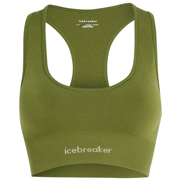 Icebreaker - Women's Merino 260 Zoneknit Seamless Bra - Sport-BH Gr XS oliv Icebreaker - Women's Merino 260 Zoneknit Seamless Bra - Sport-BH Gr XS oliv von Icebreaker