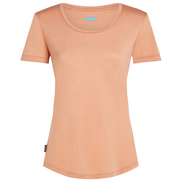 Icebreaker - Women's Merino Cool-Lite Sphere III S/S Scoop - Merinoshirt Gr XS beige Icebreaker - Women's Merino Cool-Lite Sphere III S/S Scoop - Merinoshirt Gr XS beige von Icebreaker