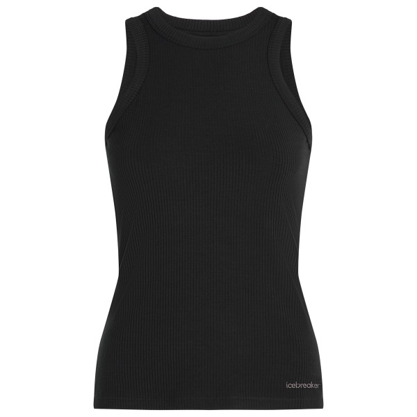 Icebreaker - Women's Merino Rib Lotus Tank - Tank Top Gr M schwarz Icebreaker - Women's Merino Rib Lotus Tank - Tank Top Gr M schwarz von Icebreaker