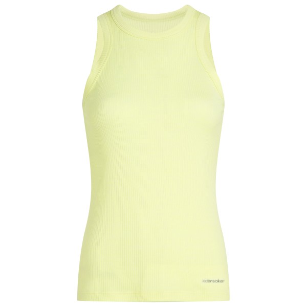 Icebreaker - Women's Merino Rib Lotus Tank - Tank Top Gr XS gelb Icebreaker - Women's Merino Rib Lotus Tank - Tank Top Gr XS gelb von Icebreaker