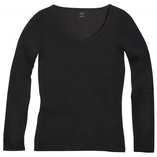 Icebreaker - Women's Siren L/S Sweetheart - Merinounterwäsche Gr S schwarz von Icebreaker