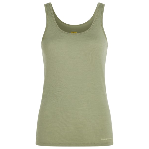 Icebreaker - Women's Siren Tank - Merinounterwäsche Gr L oliv von Icebreaker