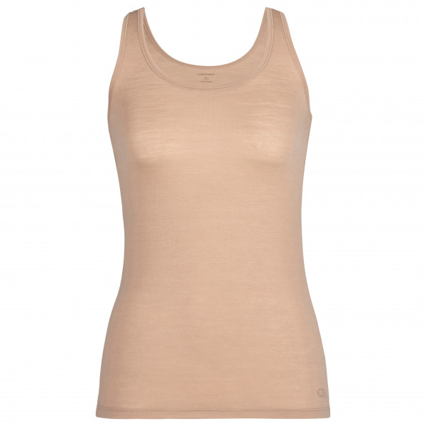 Icebreaker - Women's Siren Tank - Merinounterwäsche Gr XS beige Icebreaker - Women's Siren Tank - Merinounterwäsche Gr XS beige von Icebreaker
