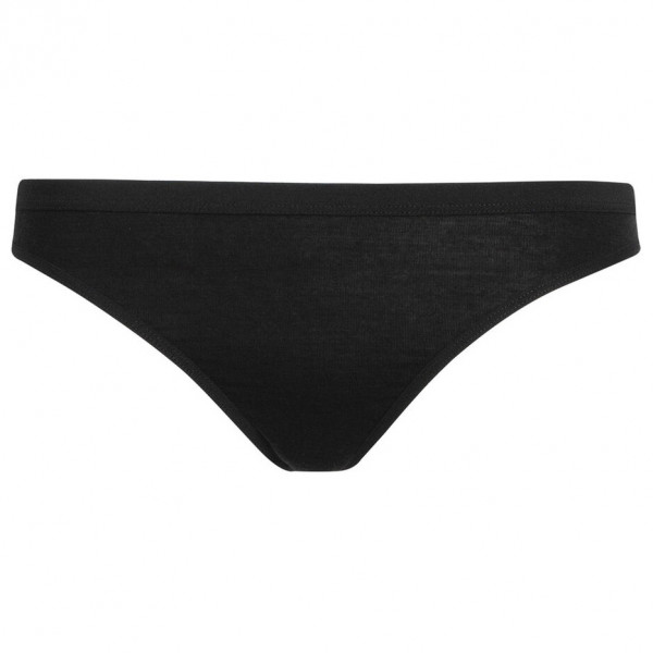 Icebreaker - Women's Siren Thong - Merinounterhose Gr M schwarz von Icebreaker