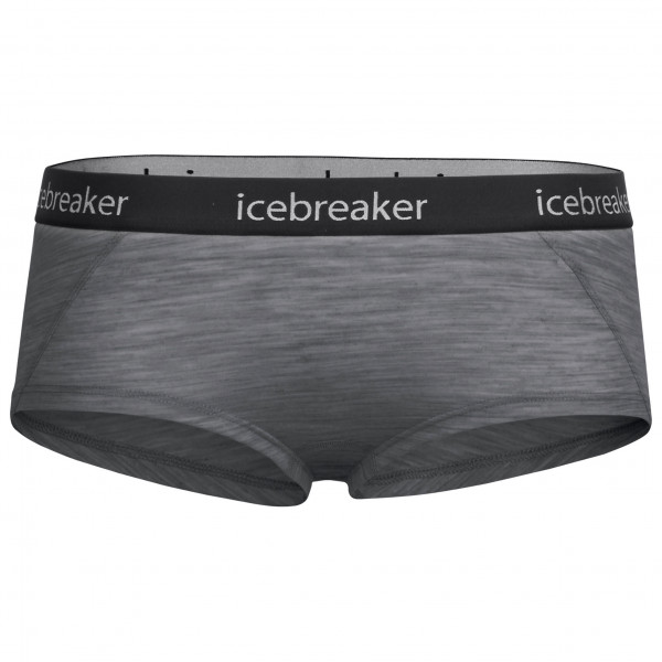 Icebreaker - Women's Sprite Hot Pants - Merinounterwäsche Gr XS grau von Icebreaker