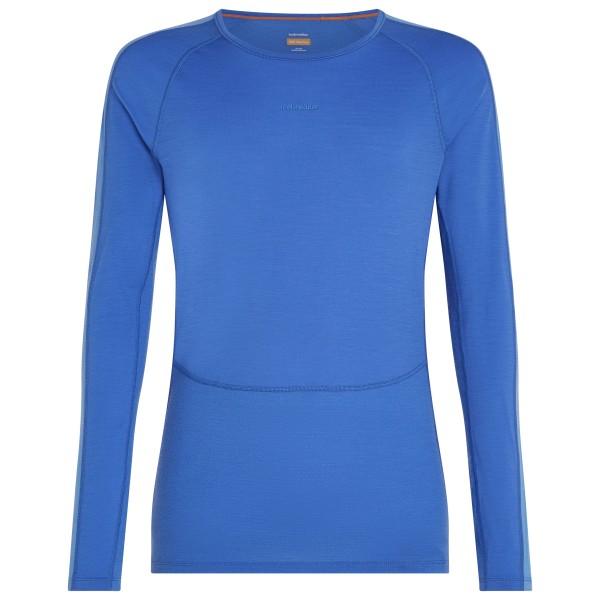 Icebreaker - Zoneknit 200 L/S Crewe - Merinounterwäsche Gr XL blau von Icebreaker