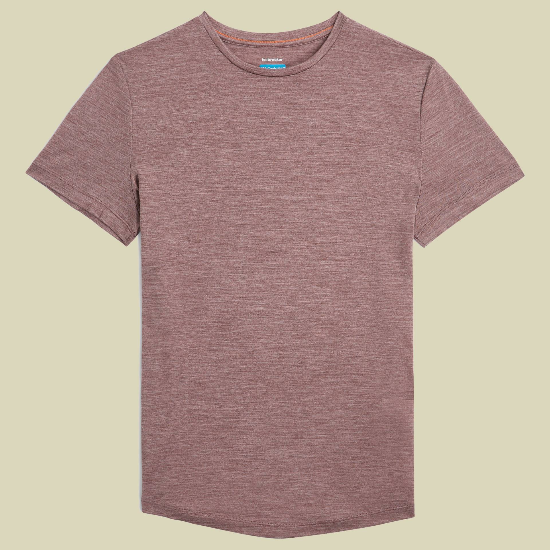 Merino 125 Cool-Lite Sphere III SS Tee Women braun S - carob heather Merino 125 Cool-Lite Sphere III SS Tee Women braun S - carob heather von Icebreaker