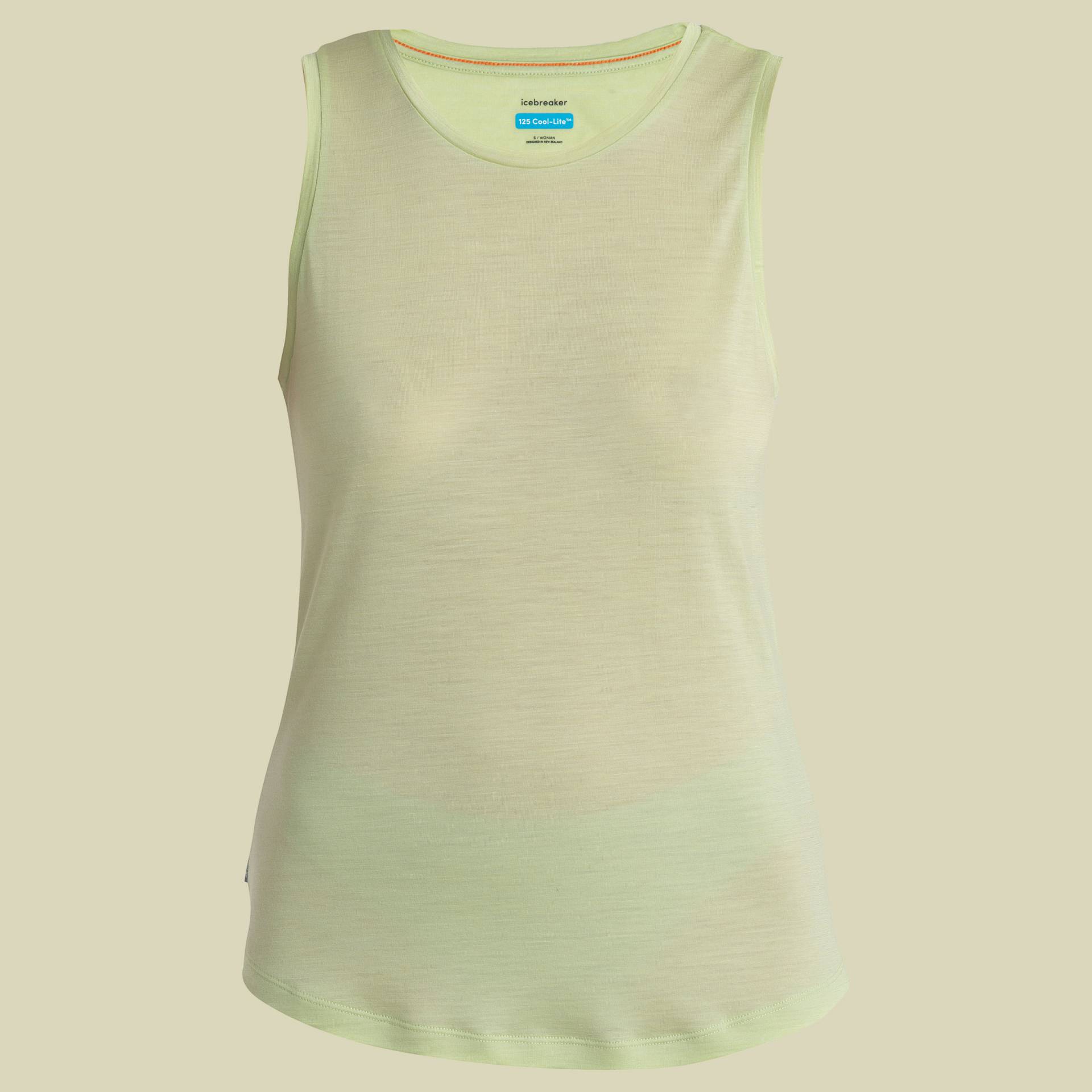 Merino 125 Cool-Lite Sphere III Tank Women L grün - glazen Merino 125 Cool-Lite Sphere III Tank Women L grün - glazen von Icebreaker