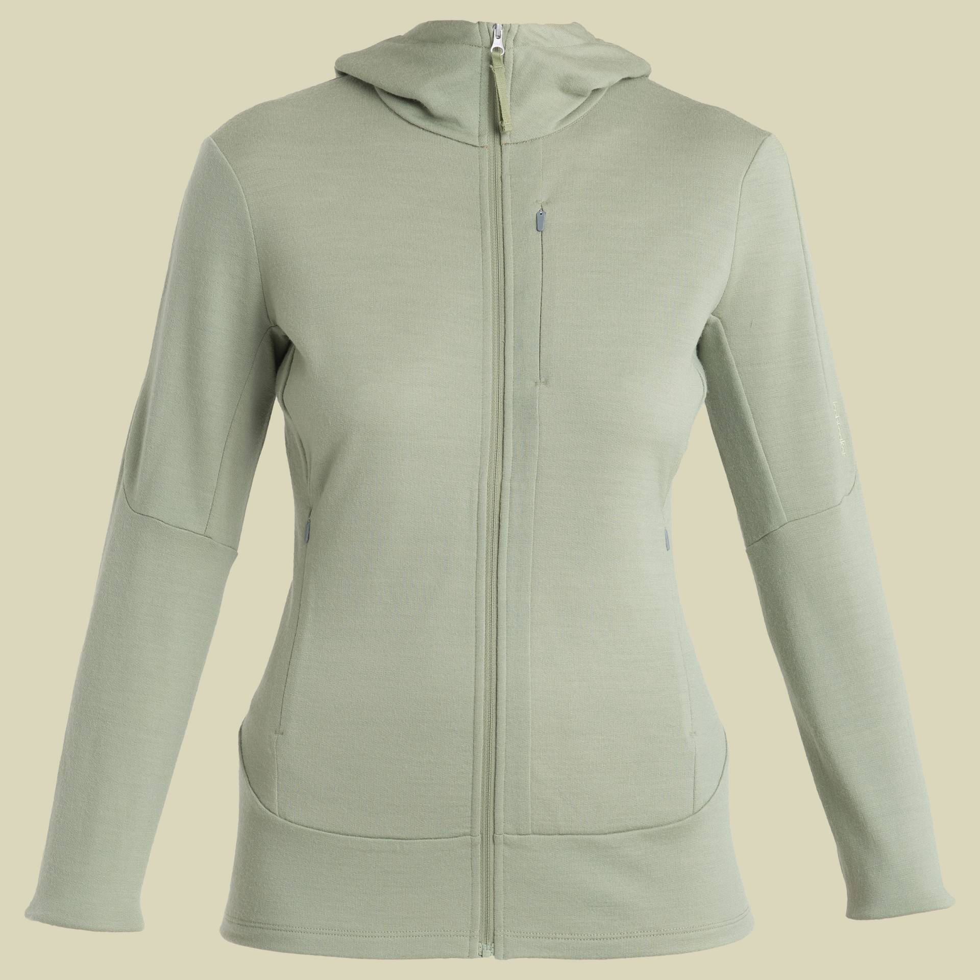 Merino 260 Quantum IV LS Zip Hoodie Women L grün II - lichen Merino 260 Quantum IV LS Zip Hoodie Women L grün II - lichen von Icebreaker