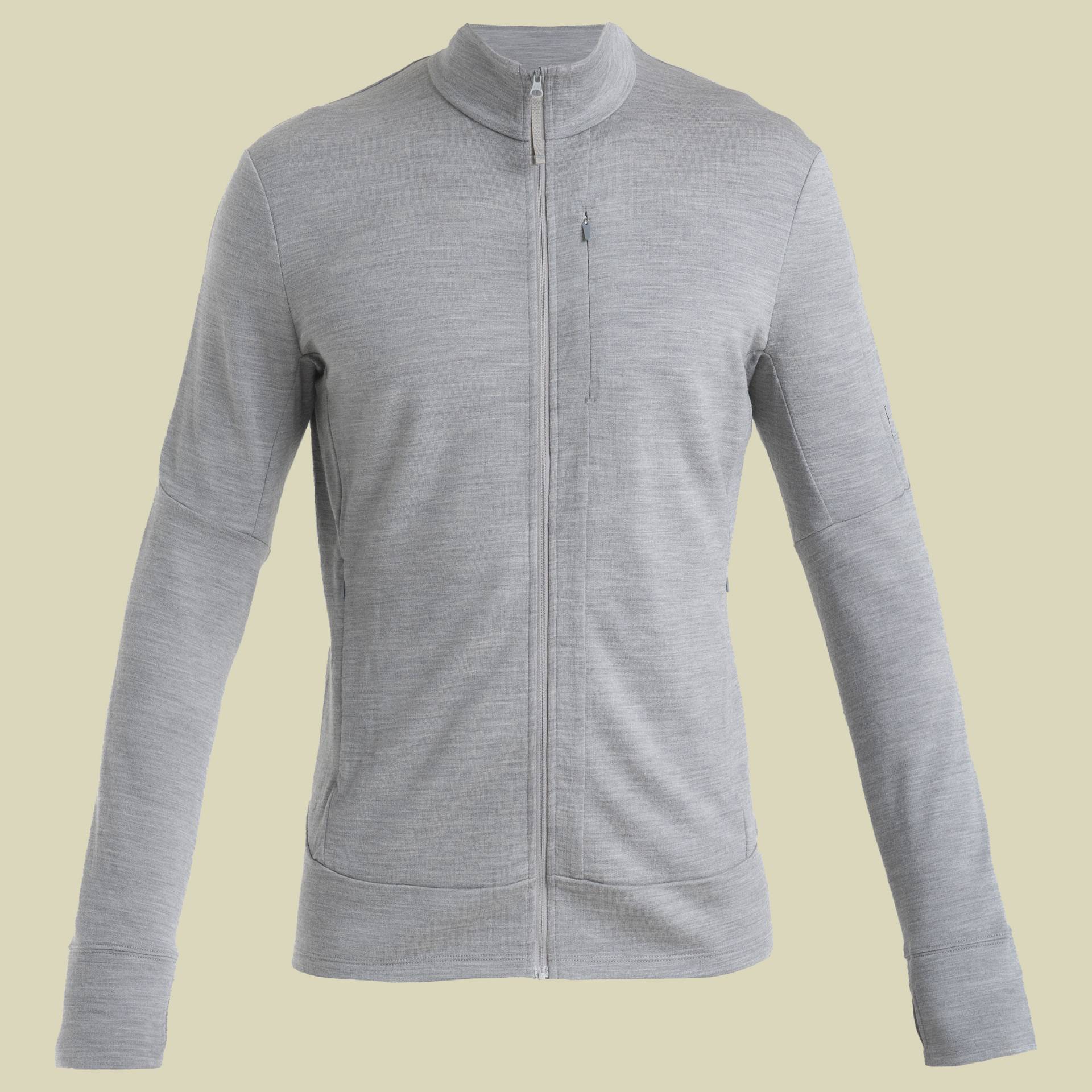 Merino 260 Quantum IV LS Zip Men M metro heather Merino 260 Quantum IV LS Zip Men M metro heather von Icebreaker