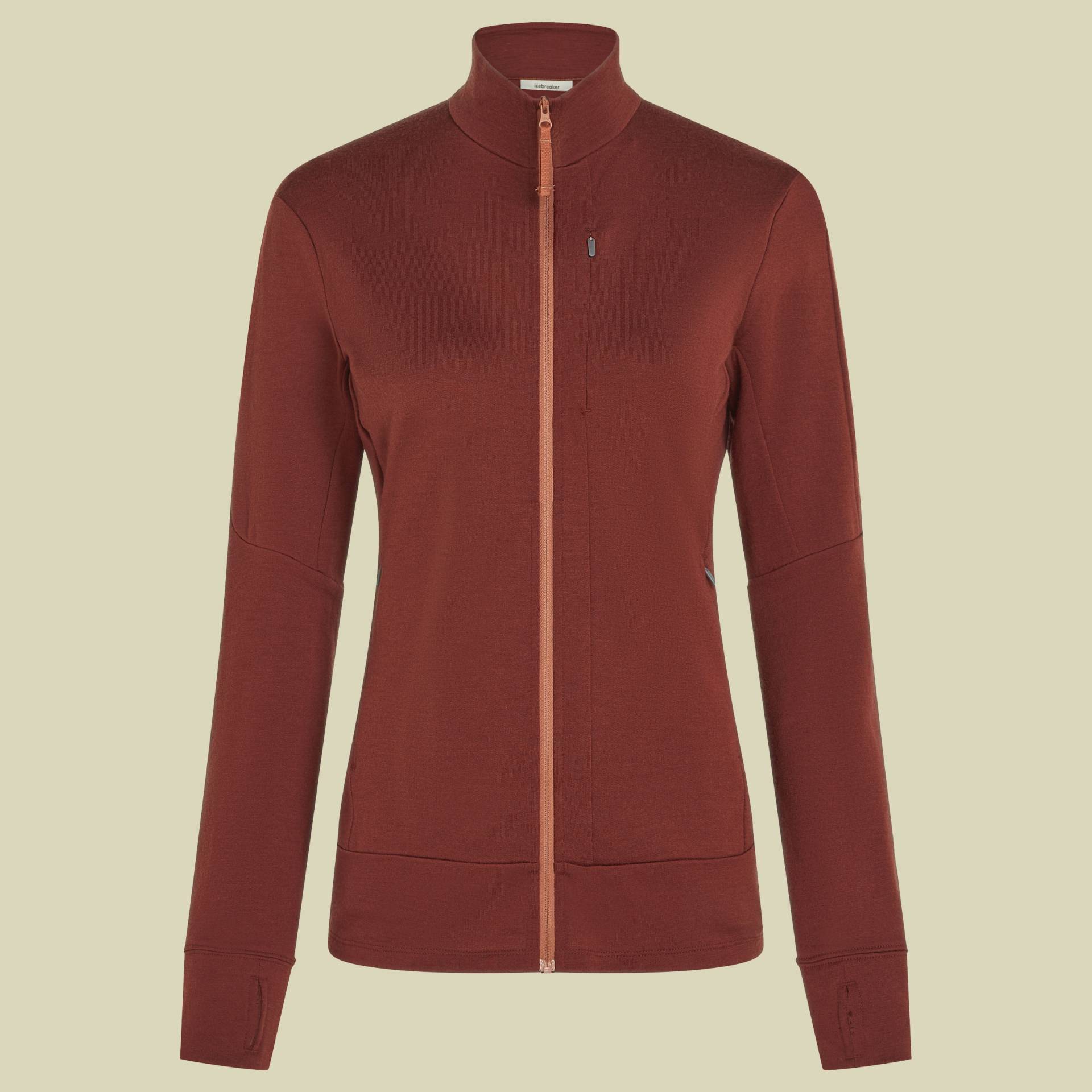 Merino 260 Quantum IV LS Zip Women L braun - port/cedar wood Merino 260 Quantum IV LS Zip Women L braun - port/cedar wood von Icebreaker