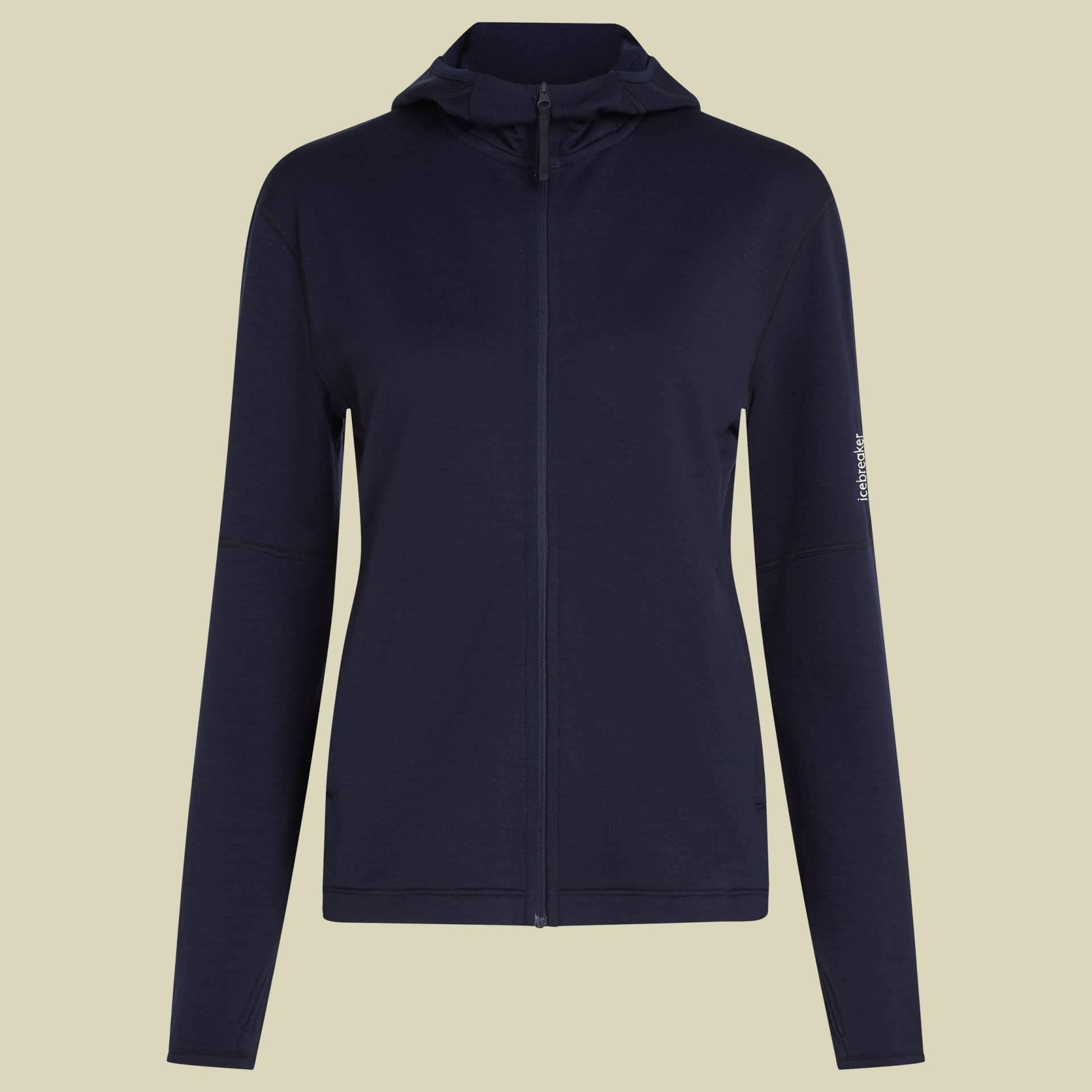 Merino 360 RealFleece Elemental LS Zip Hoodie Women L blau - midnight navy Merino 360 RealFleece Elemental LS Zip Hoodie Women L blau - midnight navy von Icebreaker