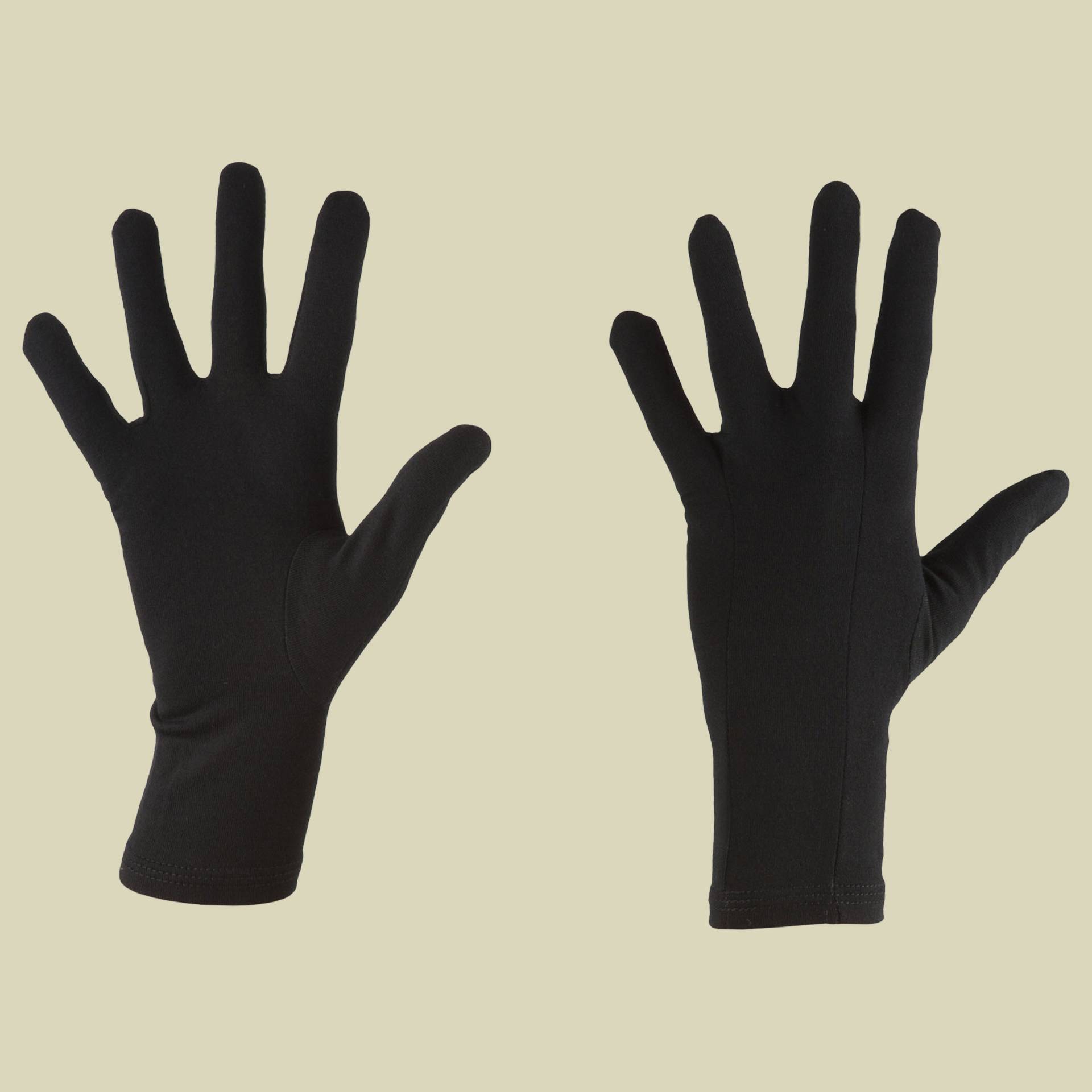 Oasis Glove Liners 200 Unisex Größe M Farbe black von Icebreaker