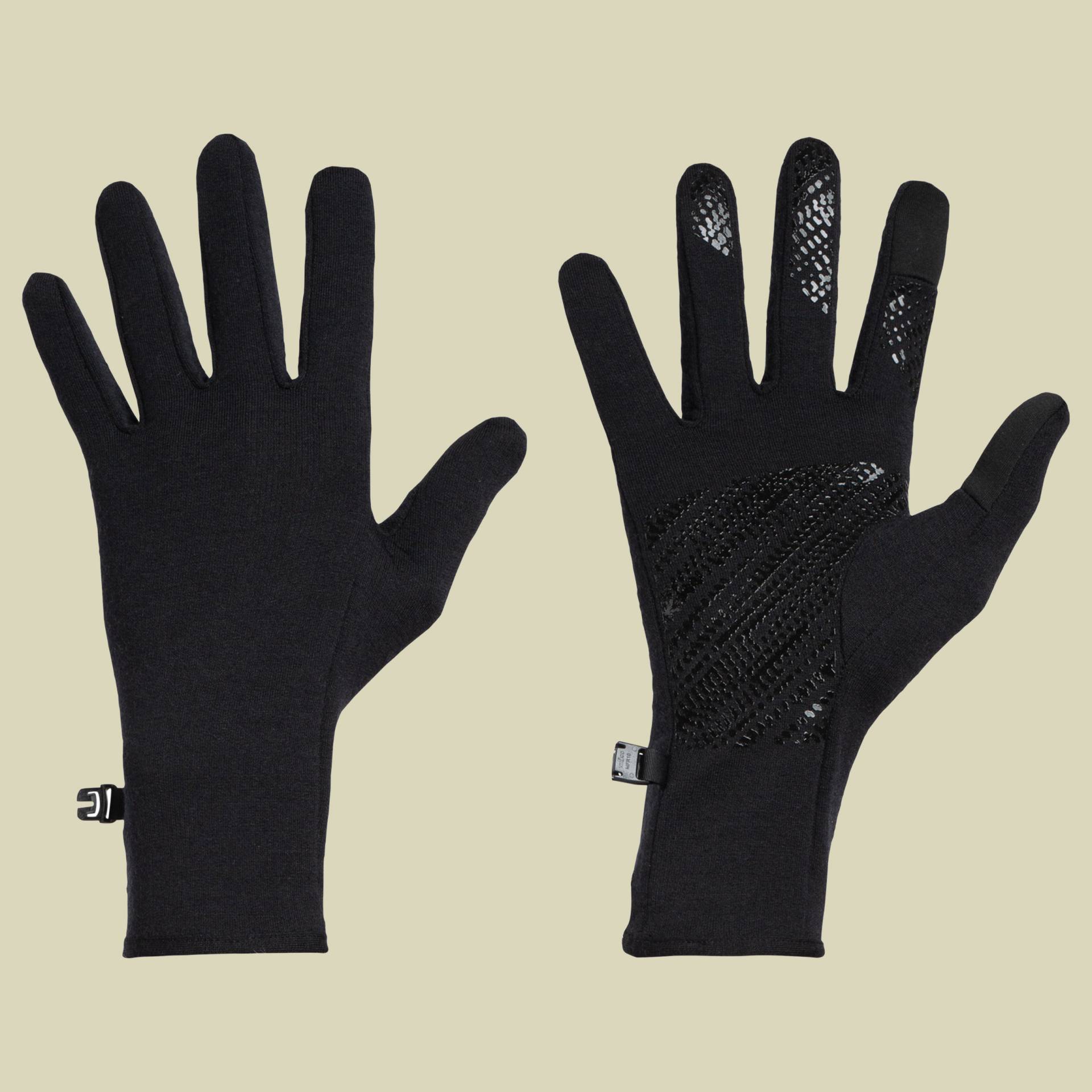 Quantum Gloves Unisex Größe M Farbe black von Icebreaker